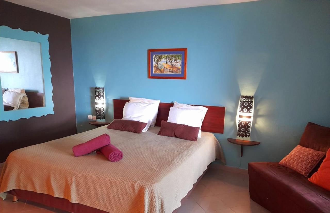 Ilet Bleu Studio Cosy Rdc Vue Mer Et Jardin - Acces Direct Plage Le Gosier (Grande-Terre) Exterior foto